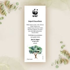 Zeytin Ağacı Temalı Kitap Ayracı - 2