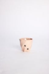 El Boyama Porselen Bardak – Saz Kedisi İzleri