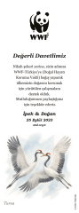 Kitap Ayracı- Turna