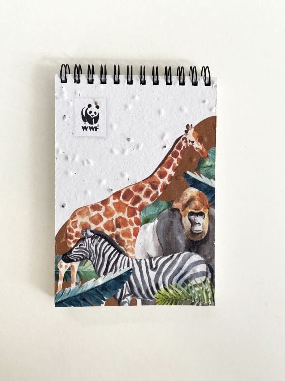 Tohumlu Ekilebilir Kağıttan Not Defteri