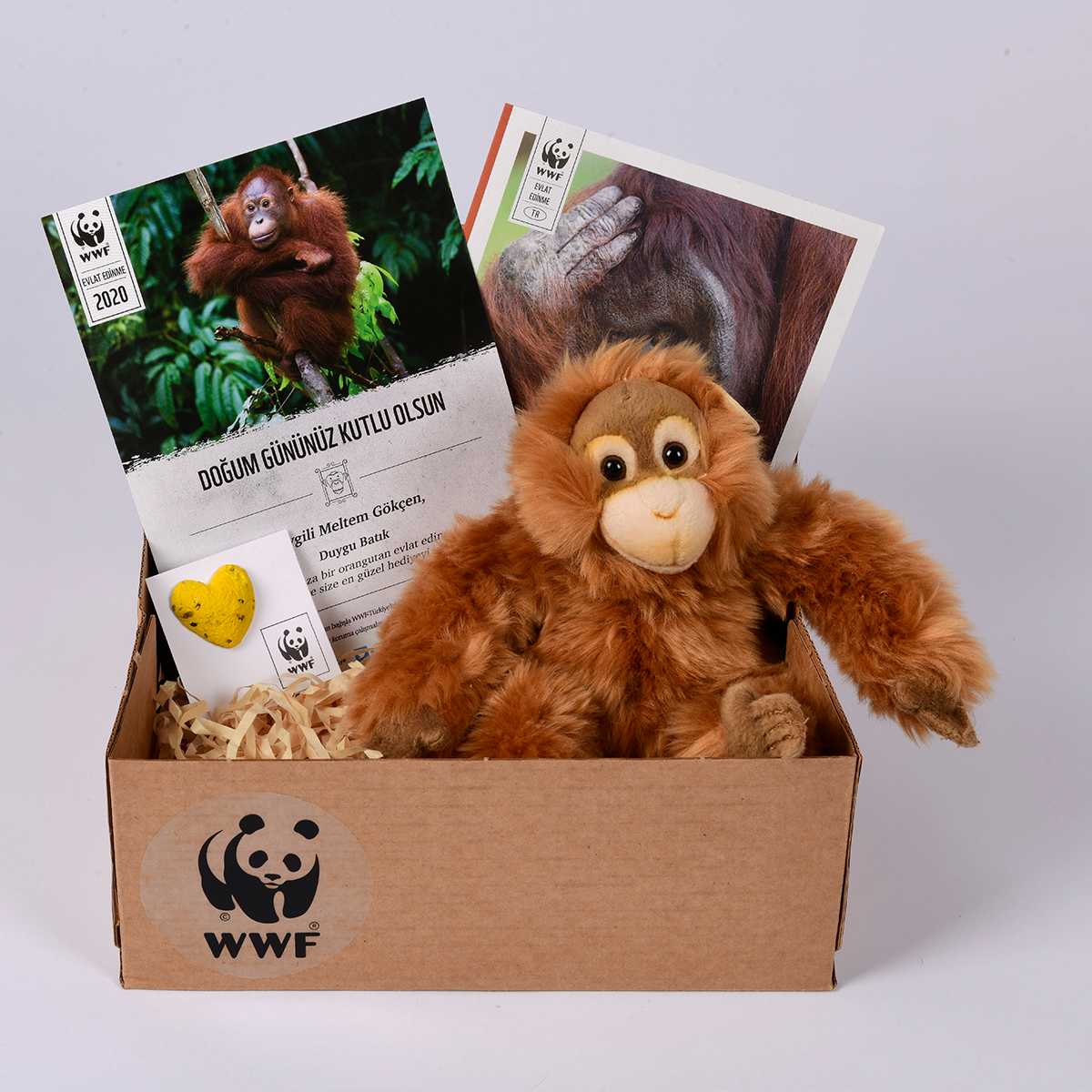Orangutan Oyuncak Evlat Edinme Seti