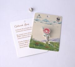 Gelincik Temalı Broş