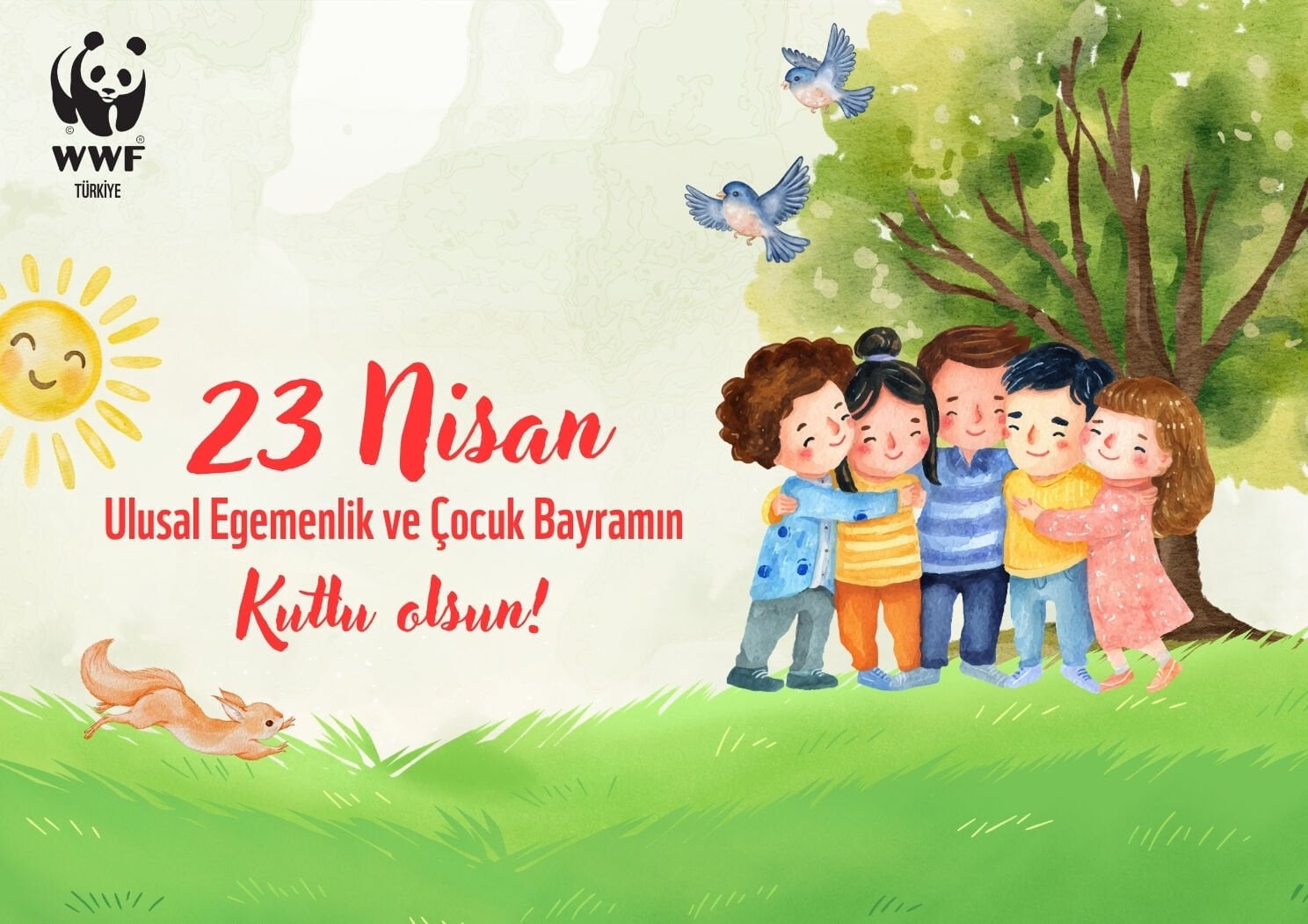 23 Nisan Temalı Destek Kartı