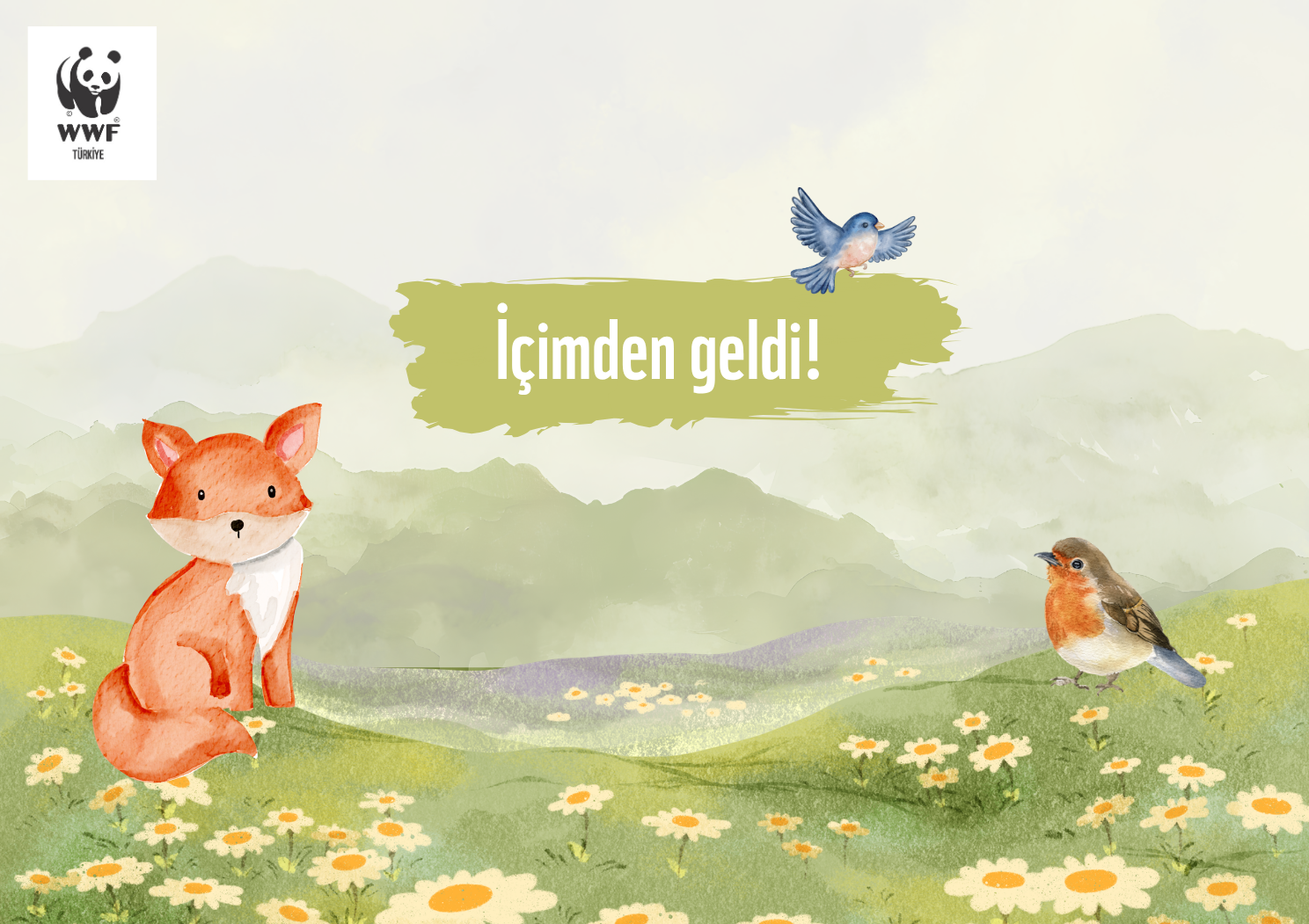 İçimden Geldi Temalı Destek Kartı